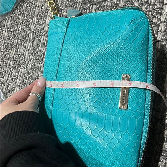 Danielle Nicole | Teal Peyton Shoulder Bag - Picture 14 of 16
